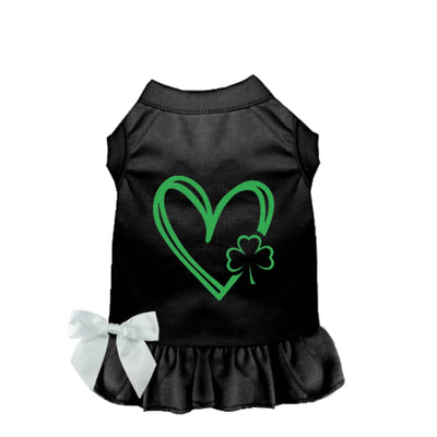 Bark Fifth Avenue Shamrocks & Hearts Dog Dress & Tee - Pets Perfect