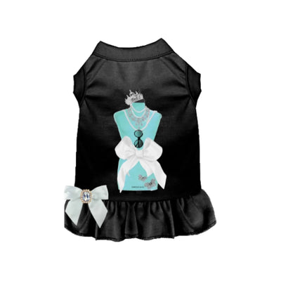 Sniffany & Co Princess Dog Dress - Ruffle Hem Sleeveless Fashion Dress - Pets Perfect