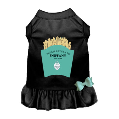 Sniffany French Fries Dog Shirt & Dress by Bark Fifth Avenue - Pets Perfect