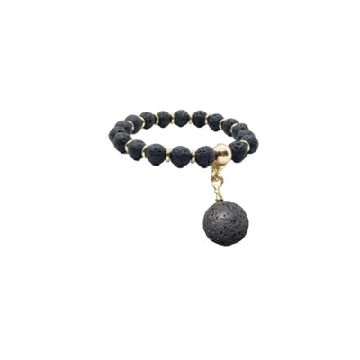 The Black Volcanic Diffuser Charm - Pets Perfect