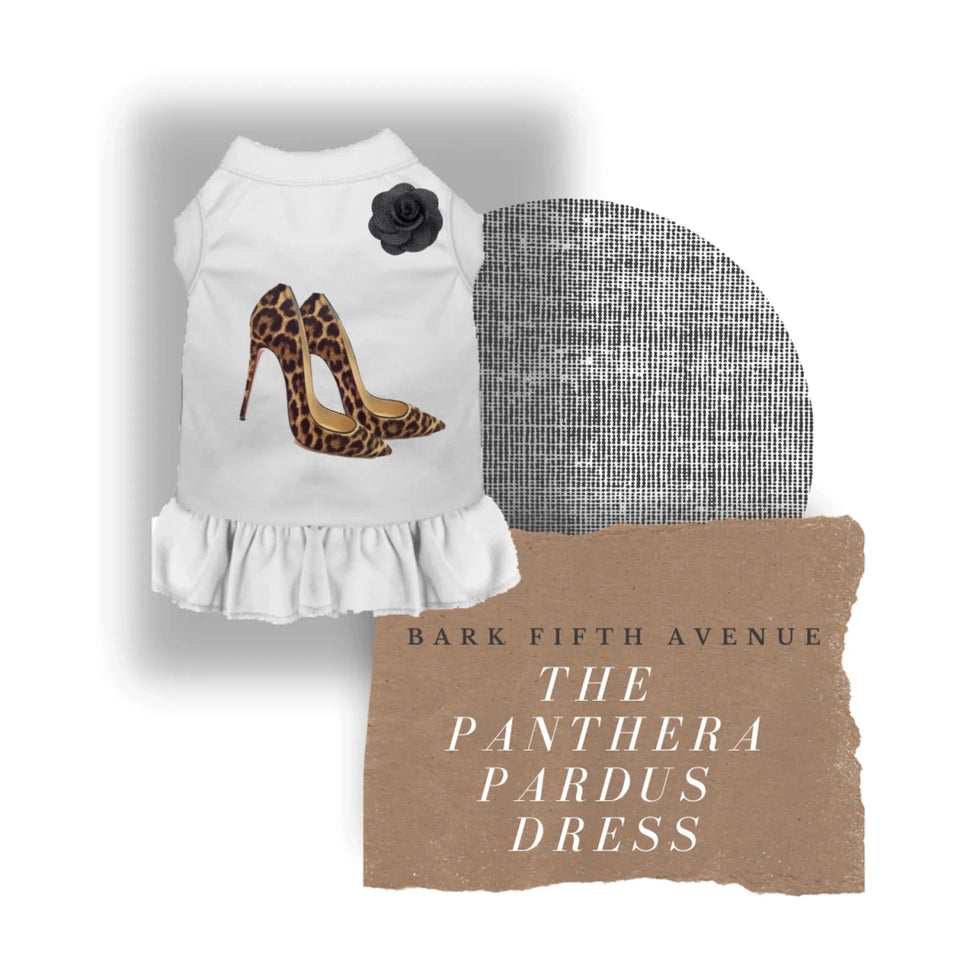 The Panthera Pardus Dog Dress & Tee by Bark Fifth Avenue - Pets Perfect