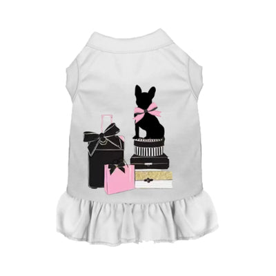 Bark Fifth Avenue Travel Fancy Frenchie Dog Tee & Dress - 1 ct - Pets Perfect