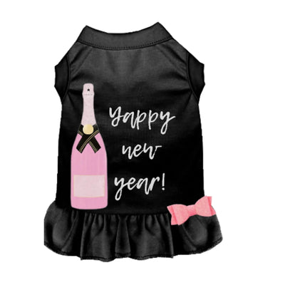 Yappy New Year Dog - New Year's Eve Dog Dress & Tee by Bark Fifth Avenue - Pets Perfect