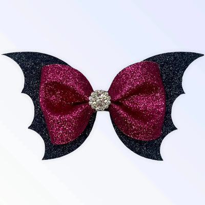 Fa-BOO-lous Bat Bows - Halloween Dog Hair Bow by Bark Fifth Avenue - Pets Perfect