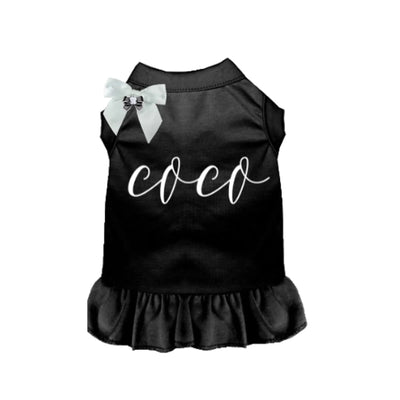 Fancy Coco Dog Dress - Sleeveless Ruffle Dog Dress by Bark Fifth Avenue - Pets Perfect