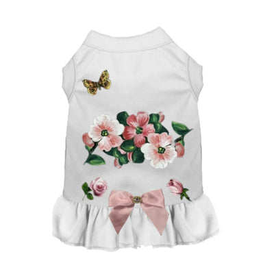Feels Like A Lovely Spring - Sleeveless Ruffle Dog Dress by Bark Fifth Avenue - Pets Perfect