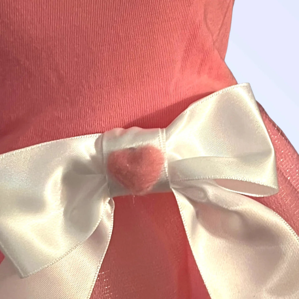 Bee Mine Valentine Dog Dress by Bark Fifth Avenue - Pets Perfect