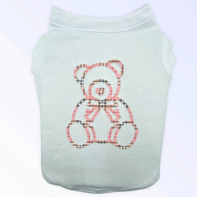 Furberry Bear Tee - Designer-Inspired Dog Tee by Bark Fifth Avenue - Pets Perfect