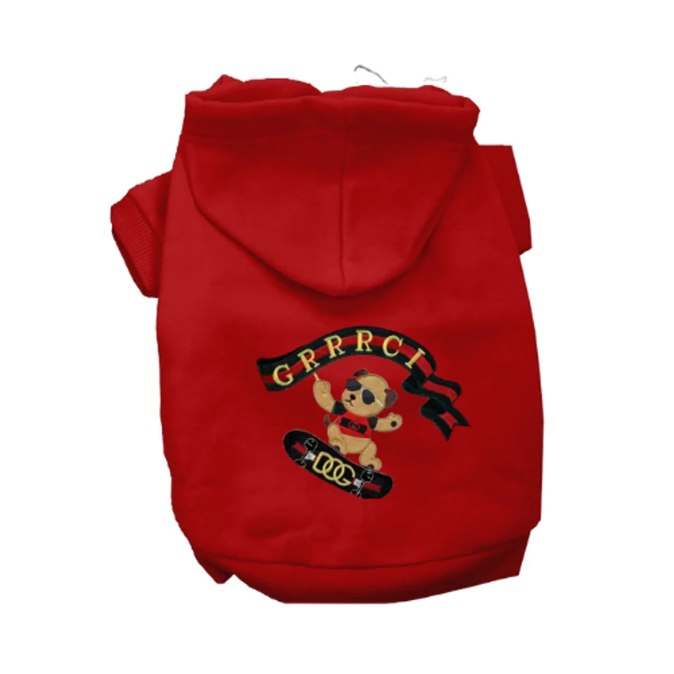 GG Skateboard Dog Hoodie - Bark Fifth Avenue - Pets Perfect