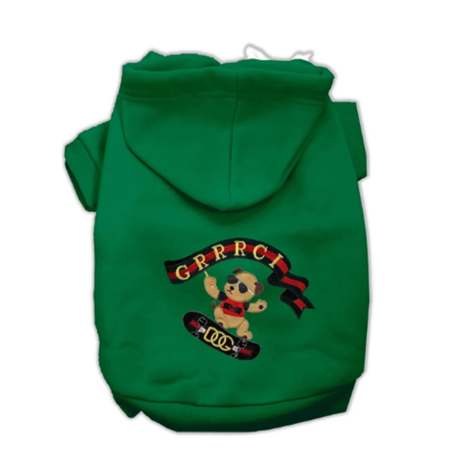 GG Skateboard Dog Hoodie - Bark Fifth Avenue - Pets Perfect