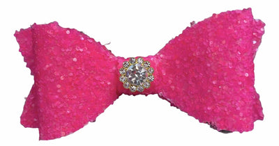 Glitter and Gloss Dog Bows - Sparkly Hair Accessories by Bark Fifth Avenue - Pets Perfect