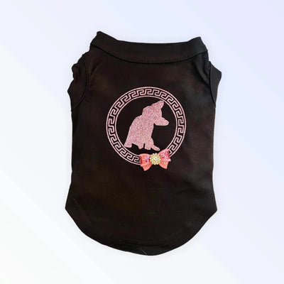 Glitterazzi Frenchie Tee - Bark Fifth Avenue - Pets Perfect