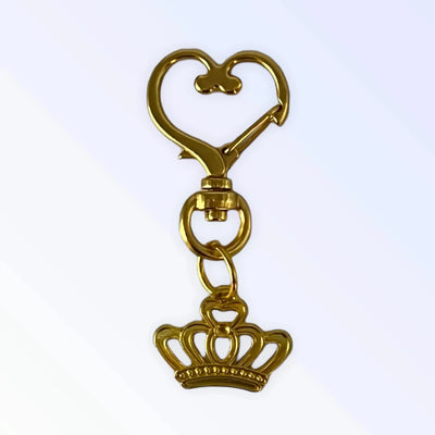 Gold Crown Dog Collar Charm - Pets Perfect