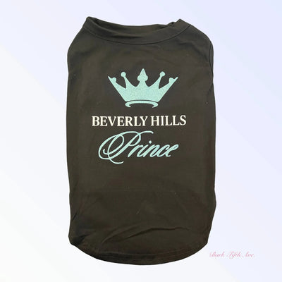 Beverly Hill's Prince Dog Shirt - Black, X SMALL/1