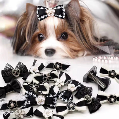 Bark Fifth Avenue Maison Gance Haute Couture Dog Hair Bow Collection - Pets Perfect