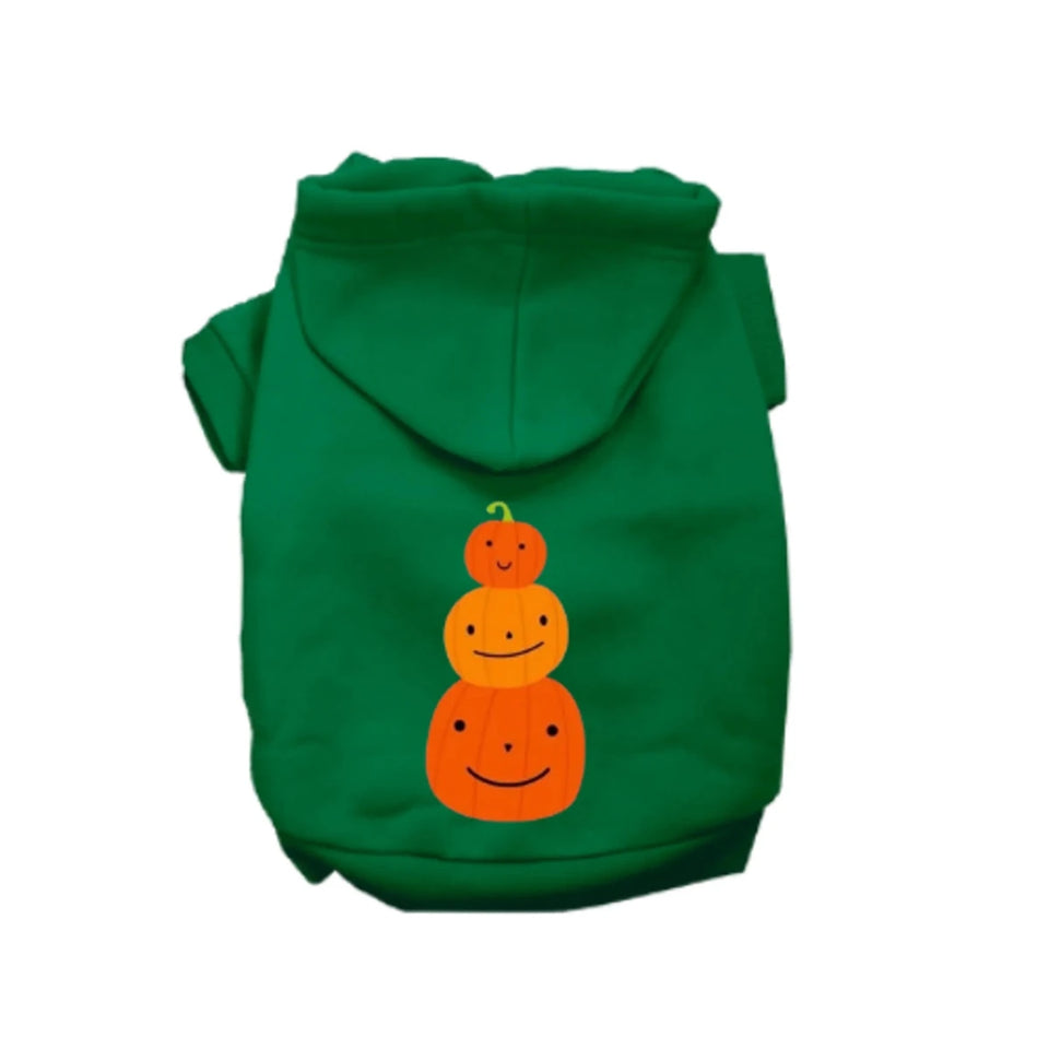 My Friendly Pumpkins Fall Dog Hoodie - Autumn Dog Hoodie - Pets Perfect