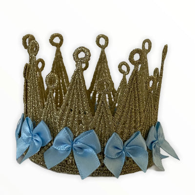 Charming Little Prince Dog Crown by Bark Fifth Avenue, X SMALL/1