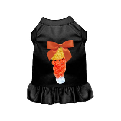 Chiffon Candy Corn Rose Dress - Dog Halloween Dress by Bark Fifth Avenue - Pets Perfect