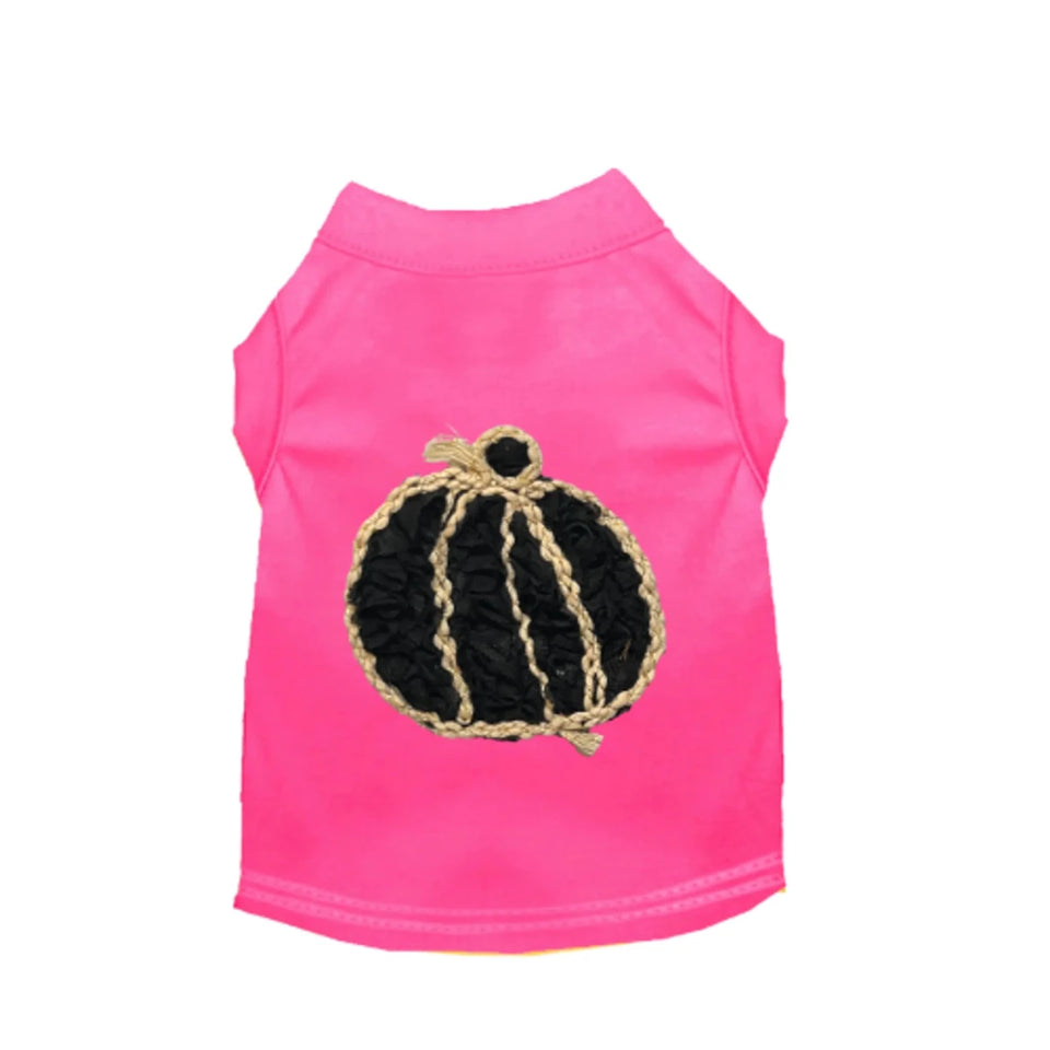 Chiffon Rose Halloween Pumpkin Shirt - Pets Perfect