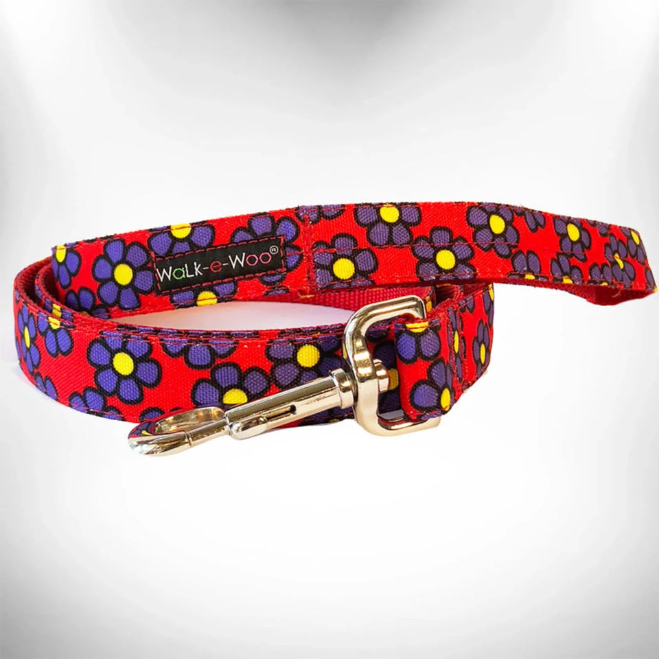 Daisies Dog Leash - Pets Perfect
