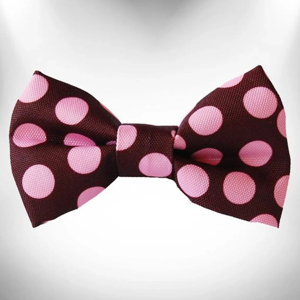 Walk-e-Woo Polka Dot Dog Bow Tie - Pets Perfect