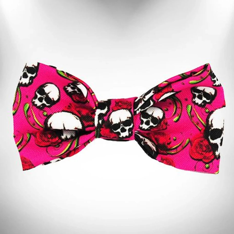 Walk-e-Woo Tattoo Art Dog Bow Tie - Bold, Edgy Style for Every Pup - Pets Perfect