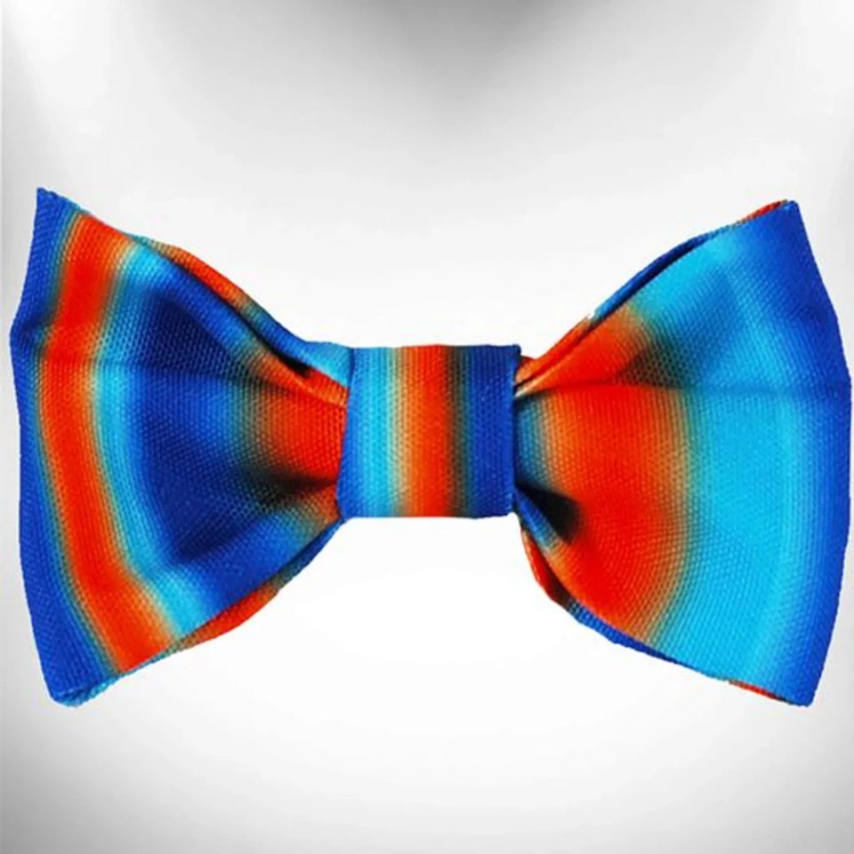 Walk-e-Woo Tie Dye Dog Bow Tie - Vibrant Festival Style for Every Breed - Pets Perfect