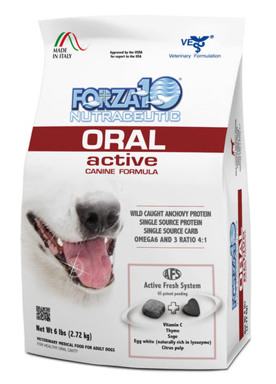 Forza10 Active Oral Support Diet Dry Dog Food, 6-LB BAG