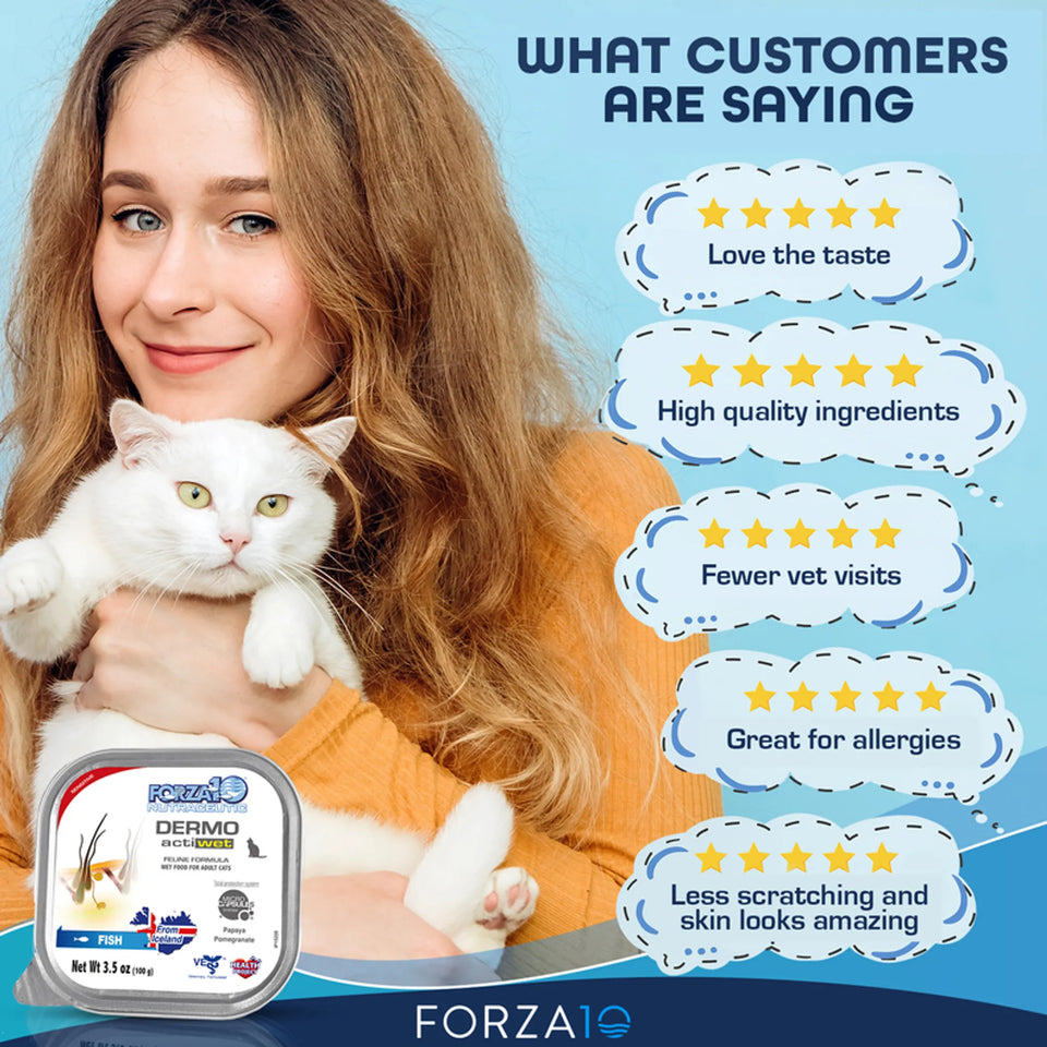 Forza10 ActiWet Dermo Support Icelandic Fish Recipe Canned Cat Food, view 7