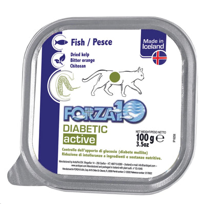 Forza10 ActiWet Diabetic Support Icelandic Fish Recipe Canned Cat Food - Pets Perfect