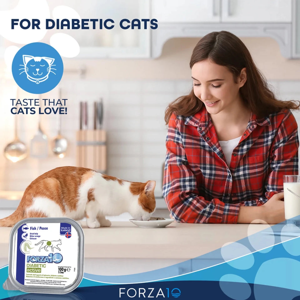 Forza10 ActiWet Diabetic Support Icelandic Fish Recipe Canned Cat Food - Pets Perfect