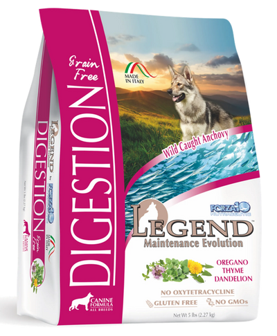 Forza10 Legend Digestion Grain-Free Dry Dog Food, 5-LB BAG
