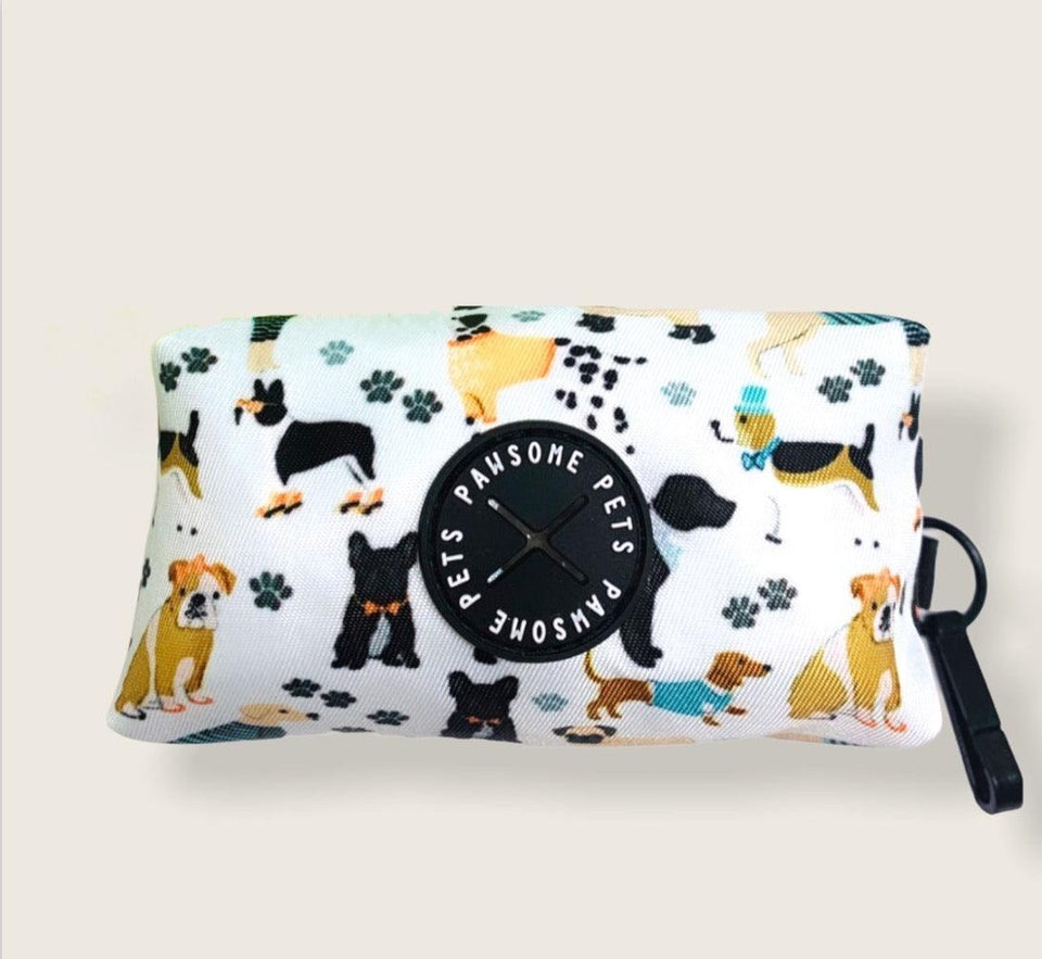 Dog Waste Bag Holder, Dapper Doggy, view 3