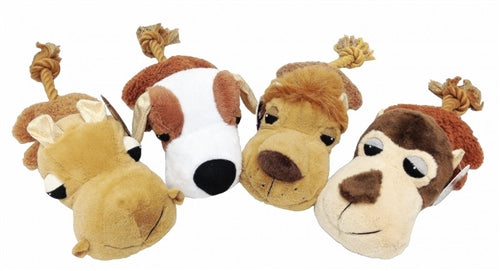 Chomper Ultra Fat Headz Large Cat Toy - Oversized Plush Unstuffie