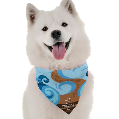 Let My Doggies Go Dog Bandana by BanDoggies - Pets Perfect
