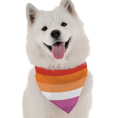 BanDoggie Lesbian Pride Dog Bandana - Soft Microfiber, USA Made - Pets Perfect