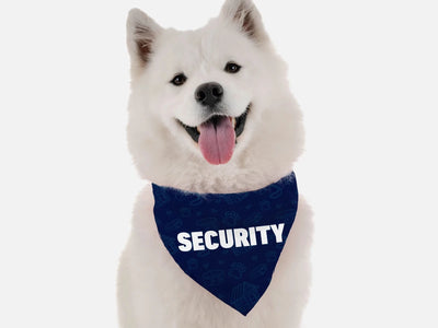 BanDoggie Security Funny Dog Bandana - Pets Perfect