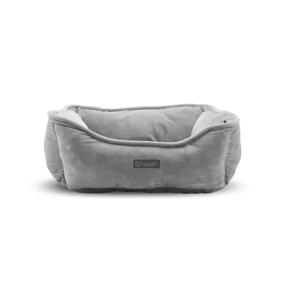 NANDOG Reversible Micro-Plush Fabric Pet Bed - Pets Perfect