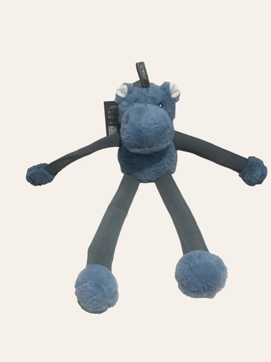 NANDOG My BFF Hipo Blue Bungee Dog Toy - Pets Perfect