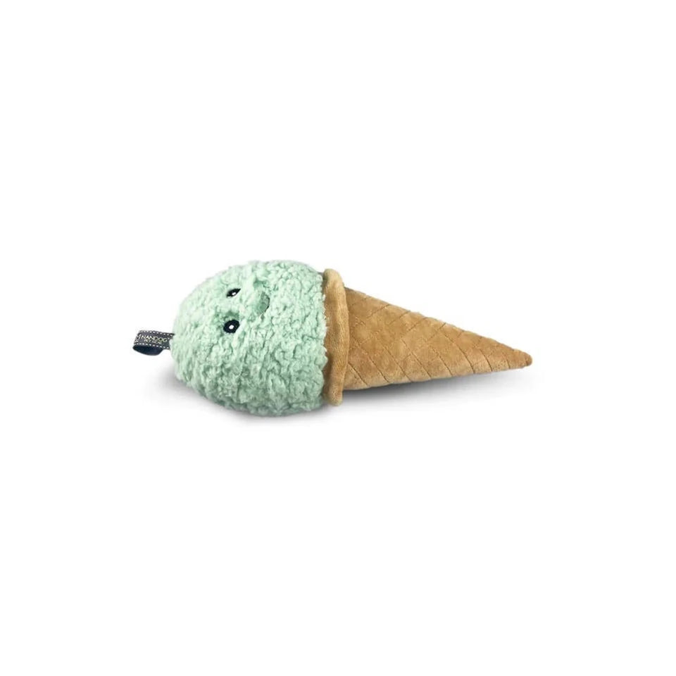 NANDOG My BFF Mint Ice Cream Plush Dog Toy - Pets Perfect