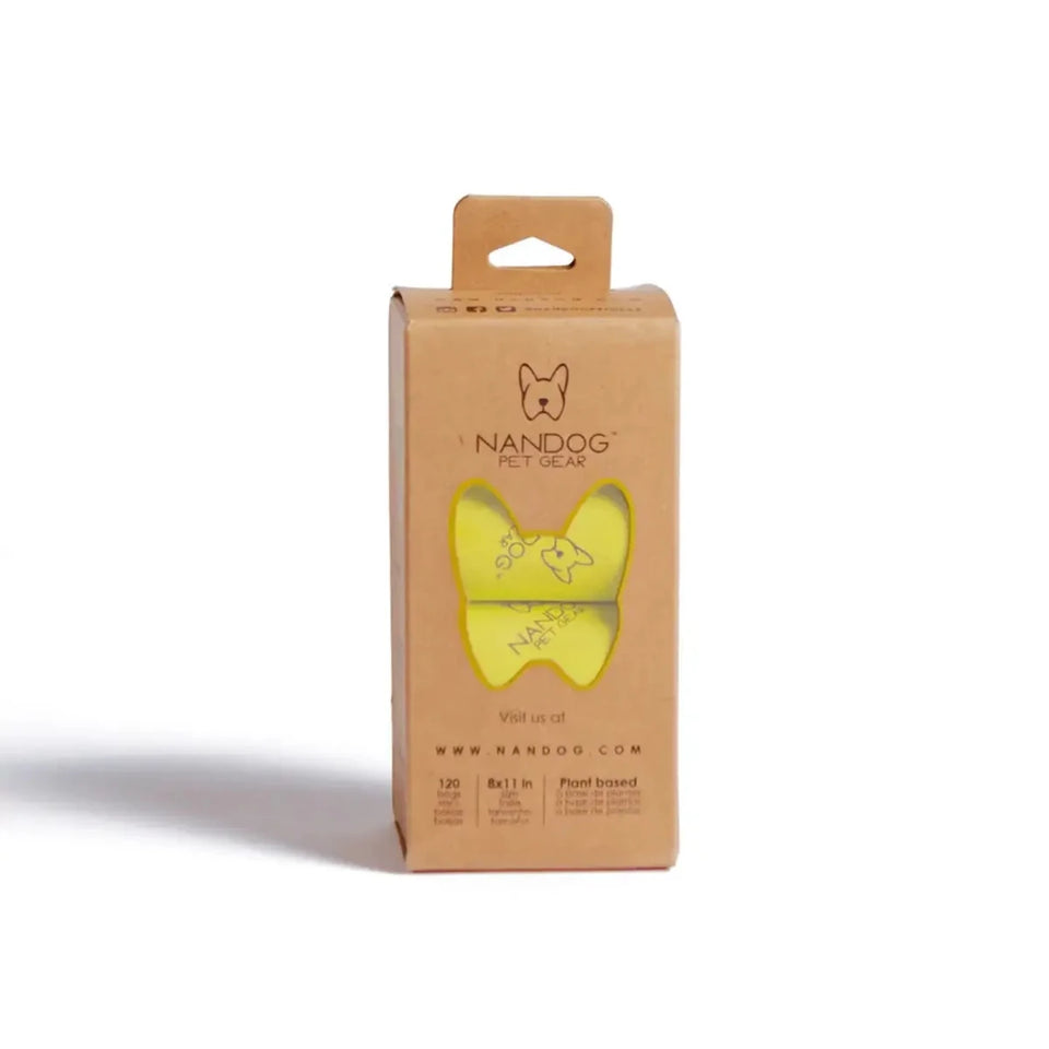 NANDOG 100% Bio Poop Bags - Pets Perfect