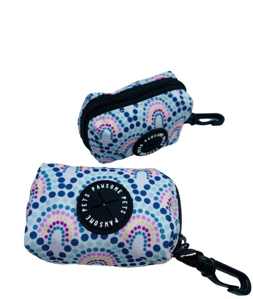 Dog Waste Bag Holder, Rainbow