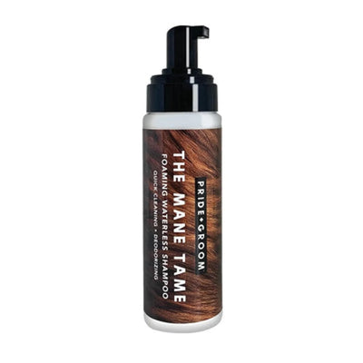 PRIDE+GROOM The Mane Tame Waterless Dog Shampoo Foam 7.1 oz - Pets Perfect