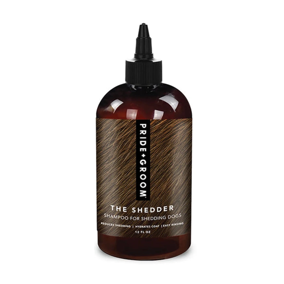 PRIDE+GROOM The Shedder Dog Shampoo - Moisturizing Formula for Fur-Coat Breeds - Pets Perfect
