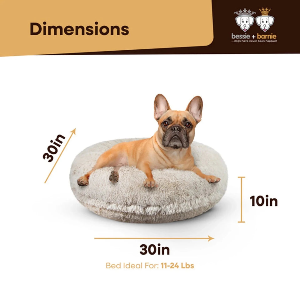 Bagel Bed Small - Blondie - Pets Perfect