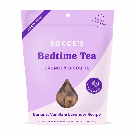 Bocce's Bakery Bedtime Tea Biscuits - Calming Lavender Treats
