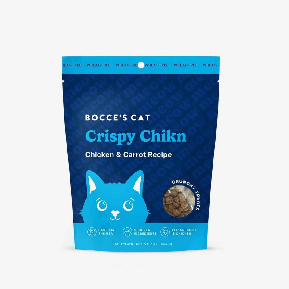 Bocce's Bakery Crispy Chikn Crunchy Cat Treats - Pets Perfect