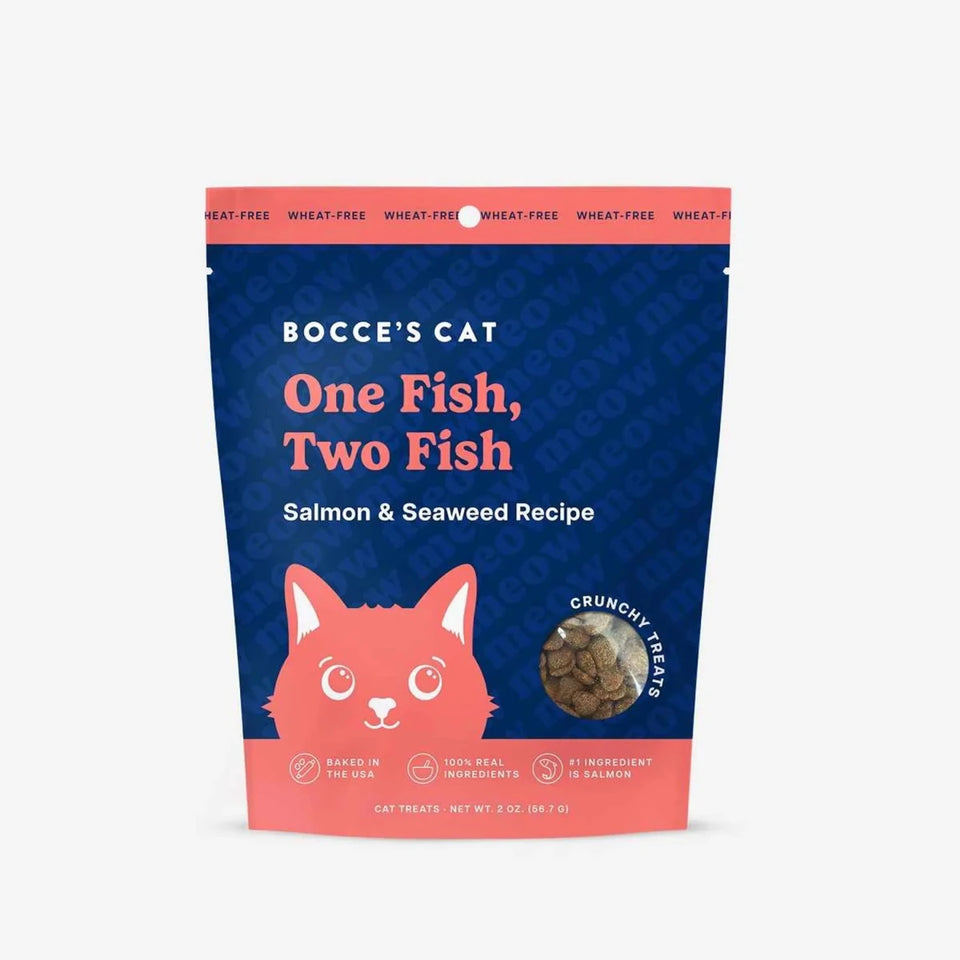 Bocce's Bakery One Fish, Two Fish Cat Treats - Pets Perfect
