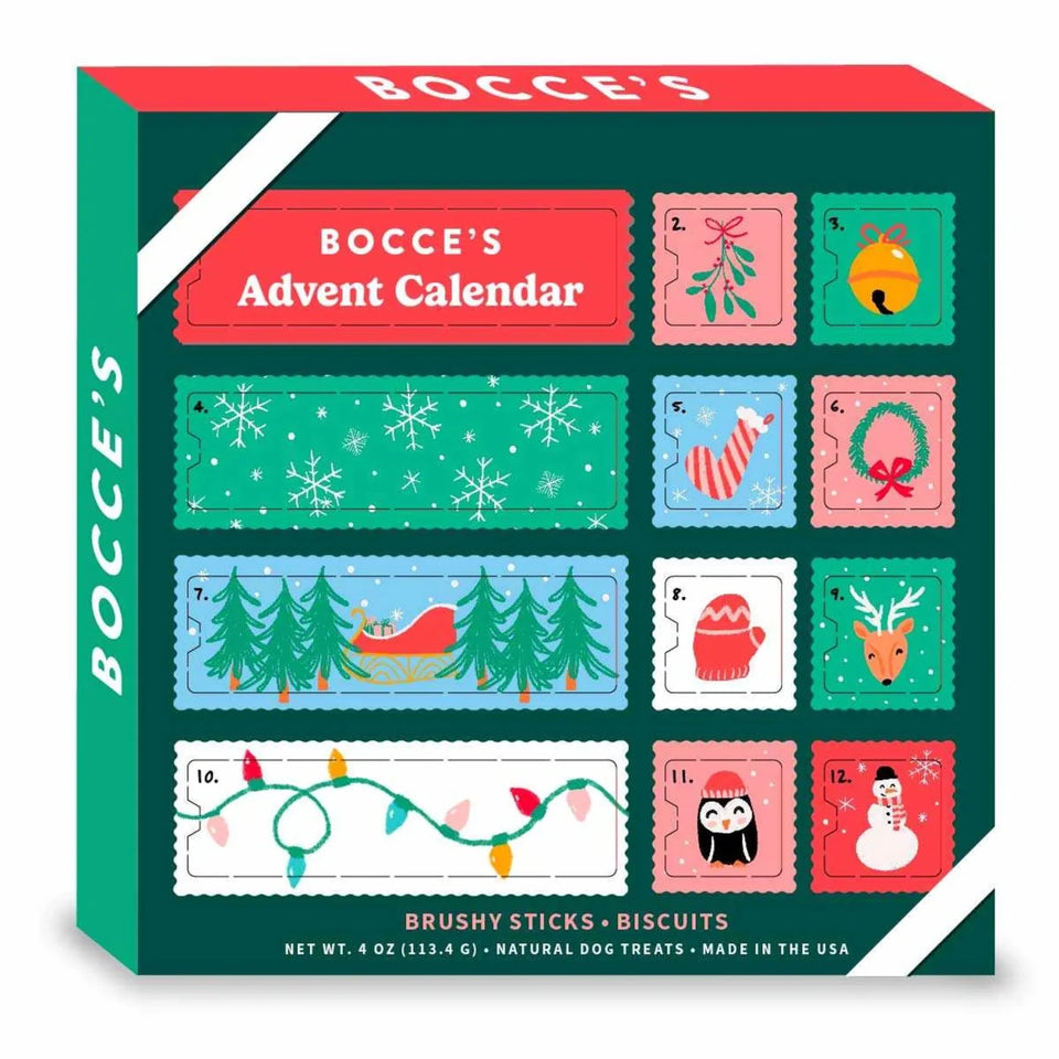 Bocce's Bakery Advent Calendar Novelty Dog Treats - Pets Perfect