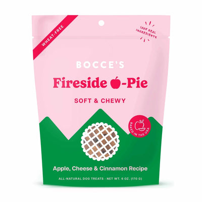 Bocce's Bakery Fireside Apple Pie Soft & Chewy Dog Treats 6 oz - Pets Perfect